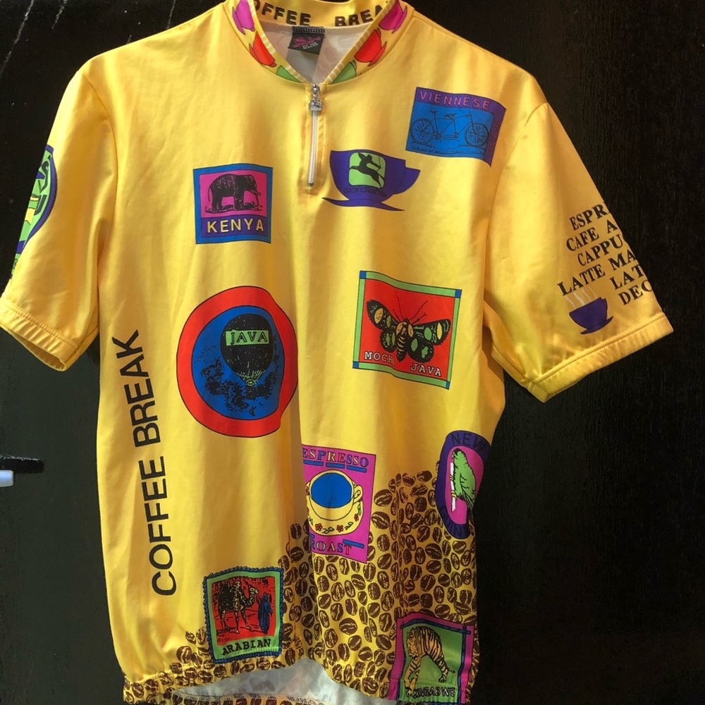 Vintage Giordana Cycling Jersey - XL